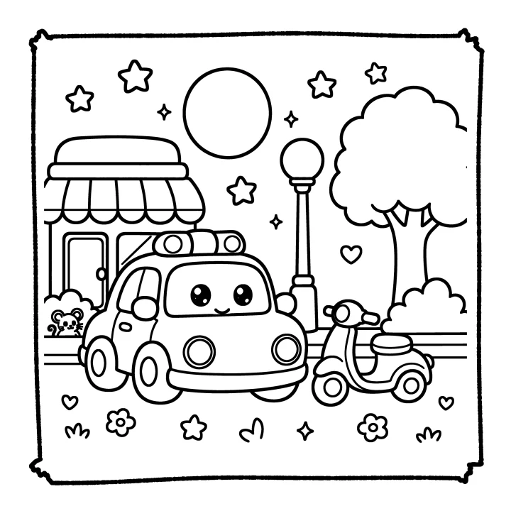 A page from Cool Rescue Vehicles
