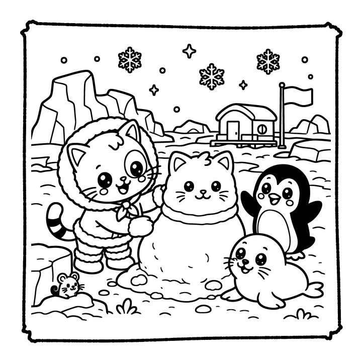 A page from Cute Kitten Adventures