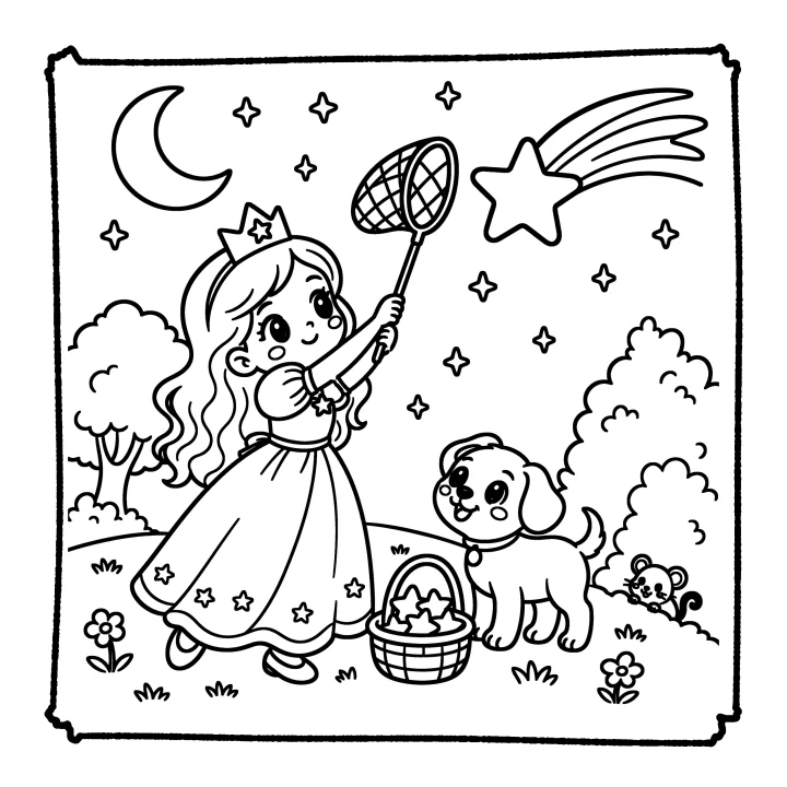 A page from Cute Princess Dreams